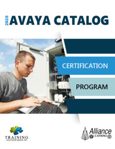 Avaya Certification Catalog